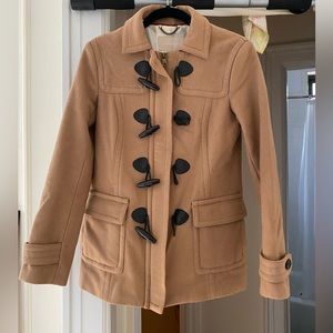 Banana Republic Women’s Wool Camel Peacoat XS - Italian Fabric